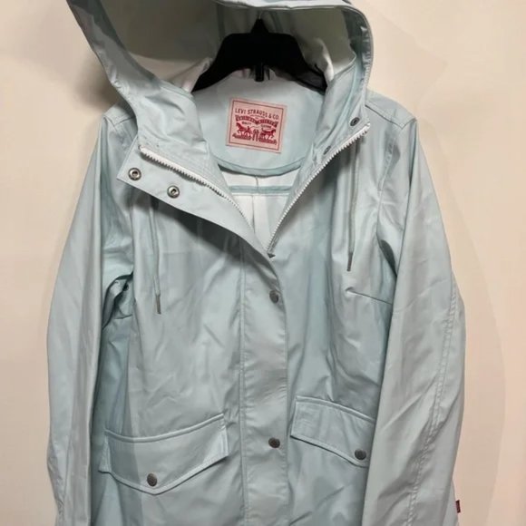 BNWT Levi’s Hoodie Rain coat/Wind breaker Small Sm - Picture 1 of 8